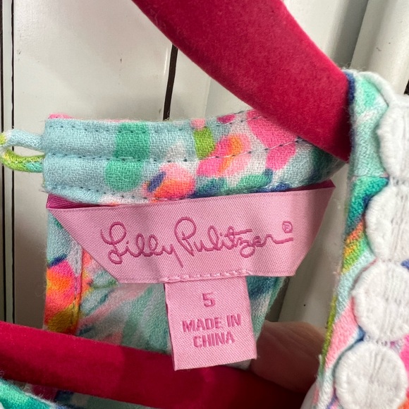 Lilly Pulitzer Catch The Wave girl dress - Picture 6 of 8